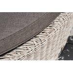 Стильяно плетеная кровать круглая, цвет бежевый