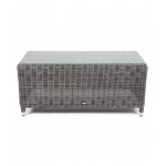 Кон Панна столик журнальный из искусственного ротанга, цвет графит