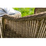 Равенна диван двухместный плетенный из ротанга, цвет соломенный