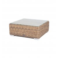 Лунго журнальный столик плетеный (гиацинт), цвет соломенный