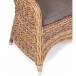 Равенна плетеное кресло из искусственного ротанга (гиацинт), цвет соломенный