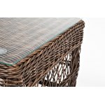 Гранд Латте стол журнальный из искусственного ротанга, цвет коричневый