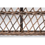 Гранд Латте стол журнальный из искусственного ротанга, цвет коричневый