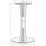 Подстолье обеденное DOBRIN GIORGIO