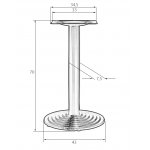 Подстолье обеденное DOBRIN GREG