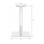 Подстолье обеденное DOBRIN VALENTINO