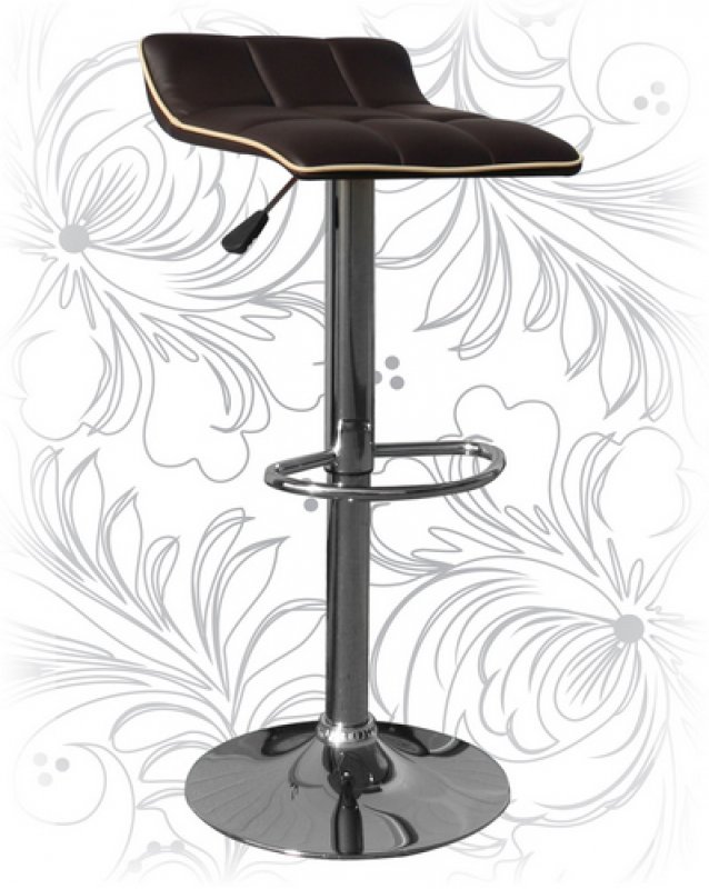 Стул барный LM-5014 (коричнево-кремовый)