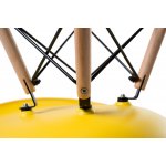 Стул обеденный LMZL-PP623 (ножки светлый бук, цвет сиденья жёлтый)