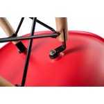 Стул обеденный LMZL-PP623 (ножки светлый бук, цвет сиденья красный)