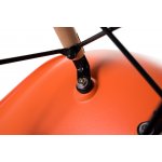 Стул обеденный LMZL-PP623 (ножки светлый бук, цвет сиденья оранжевый)