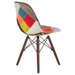 Стул обеденный LMZL-PP623 (ножки тёмный бук, цвет сиденья мозаика)