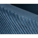 Кресло дизайнерское DOBRIN EDISON (синий велюр (1922-20))