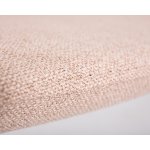 Кресло дизайнерское DOBRIN SWAN (бежевая ткань IF1, золотое основание)