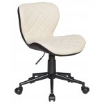 Офисное кресло для персонала DOBRIN RORY (кремово-коричневый)