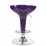 Стул барный DOBRIN BOMBA (фиолетовый металлик)