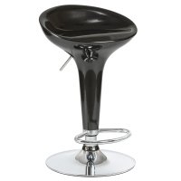 Стул барный DOBRIN BOMBA (чёрный)