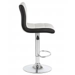 Стул барный DOBRIN CANDY (бело-чёрный)