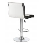 Стул барный DOBRIN CANDY (бело-чёрный)