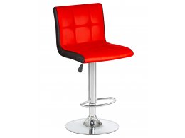 Стул барный DOBRIN CANDY (красно-чёрный)