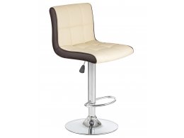 Стул барный DOBRIN CANDY (кремово-коричневый)