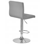 Стул барный DOBRIN CANDY (серый велюр (MJ9-75))