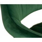 Стул барный DOBRIN CHARLY BLACK (зеленый велюр (MJ9-88))