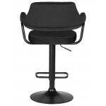 Стул барный DOBRIN CHARLY BLACK (черный велюр (MJ9-101))