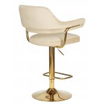 Стул барный DOBRIN CHARLY GOLD (бежевый велюр (MJ9-10))
