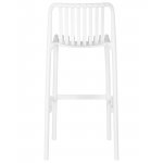 Стул барный DOBRIN CHLOE BAR (белый)
