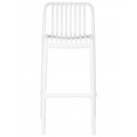 Стул барный DOBRIN CHLOE BAR (белый)