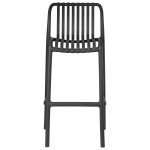 Стул барный DOBRIN CHLOE BAR (темно-серый)