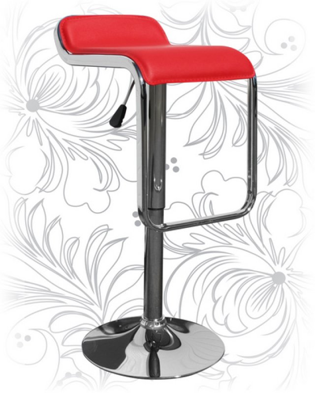 Стул барный DOBRIN CRACK (красный)