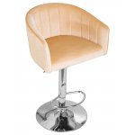 Стул барный DOBRIN DARCY (песочный велюр (1922-3))
