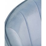 Стул барный DOBRIN DARCY (серо-голубой велюр (1922-6))
