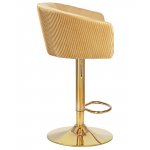 Стул барный DOBRIN DARCY GOLD (песочный велюр (1922-3))