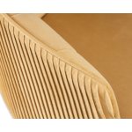 Стул барный DOBRIN DARCY GOLD (песочный велюр (1922-3))