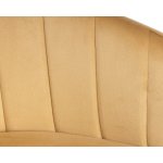 Стул барный DOBRIN DARCY GOLD (песочный велюр (1922-3))