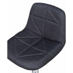 Стул барный DOBRIN DINA (чёрный)