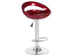 Стул барный DOBRIN DISCO (бордовый металлик)