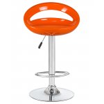 Стул барный DOBRIN DISCO (оранжевый)