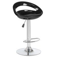Стул барный DOBRIN DISCO (чёрный)