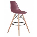 Стул барный DOBRIN DSW BAR (ножки светлый бук, цвет пыльная роза (NX-P-11))