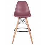 Стул барный DOBRIN DSW BAR (ножки светлый бук, цвет пыльная роза (NX-P-11))