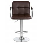 Стул барный DOBRIN KRUGER ARM (коричневый)