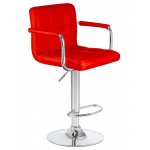 Стул барный DOBRIN KRUGER ARM (красный)