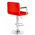 Стул барный DOBRIN KRUGER ARM (красный)