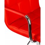 Стул барный DOBRIN KRUGER ARM (красный)