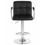 Стул барный DOBRIN KRUGER ARM (чёрный)