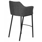 Стул барный DOBRIN LUCAS (серая ткань (F-22))