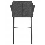 Стул барный DOBRIN LUCAS (серая ткань (F-22))
